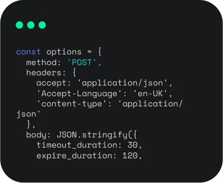 Developer-Friendly API