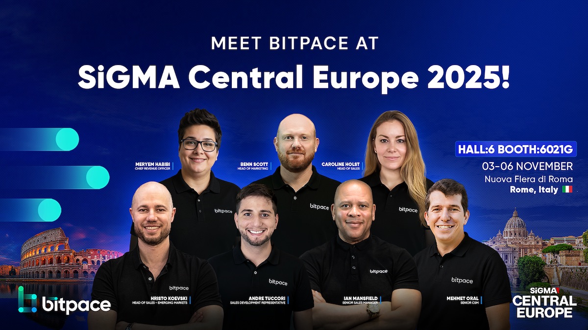 Meet Bitpace at SiGMA Central Europe (Rome) 2025