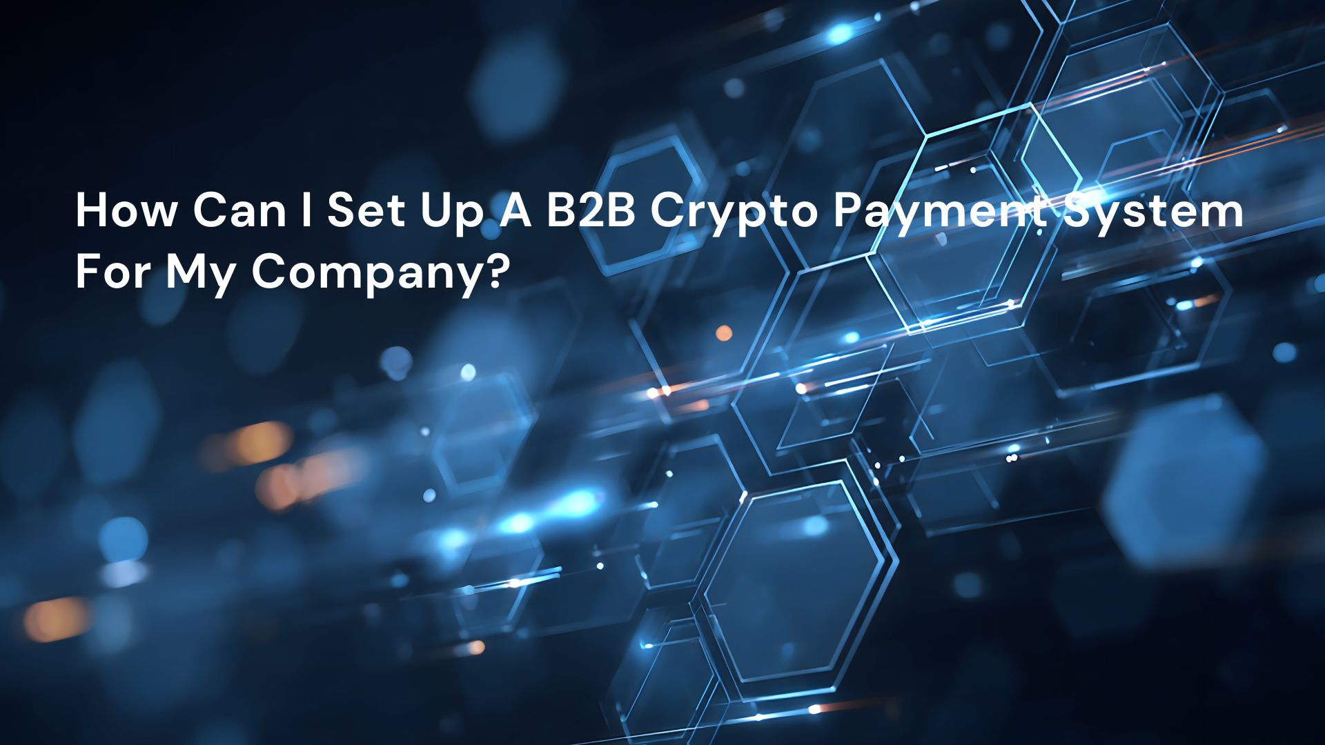 How Can I Set Up A B2B Crypto Payment System For My Company?