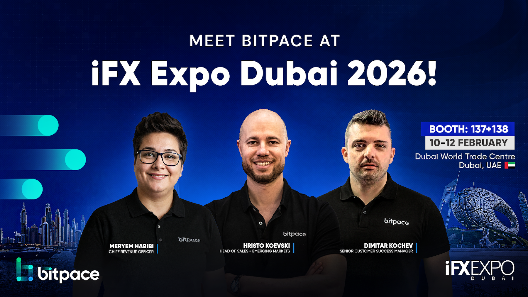 Meet Bitpace at iFX Dubai 2026
