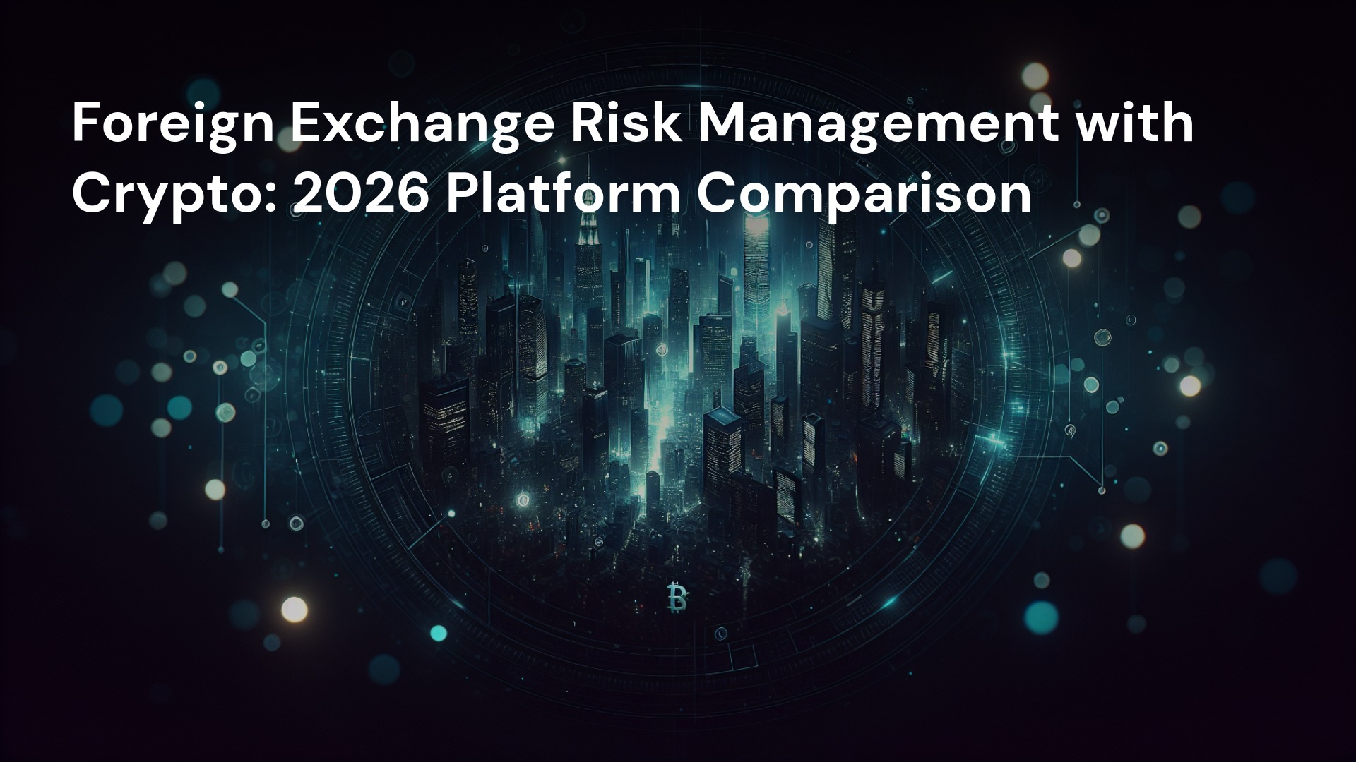 Foreign Exchange Risk Management with Crypto: 2026 Platform Comparison
