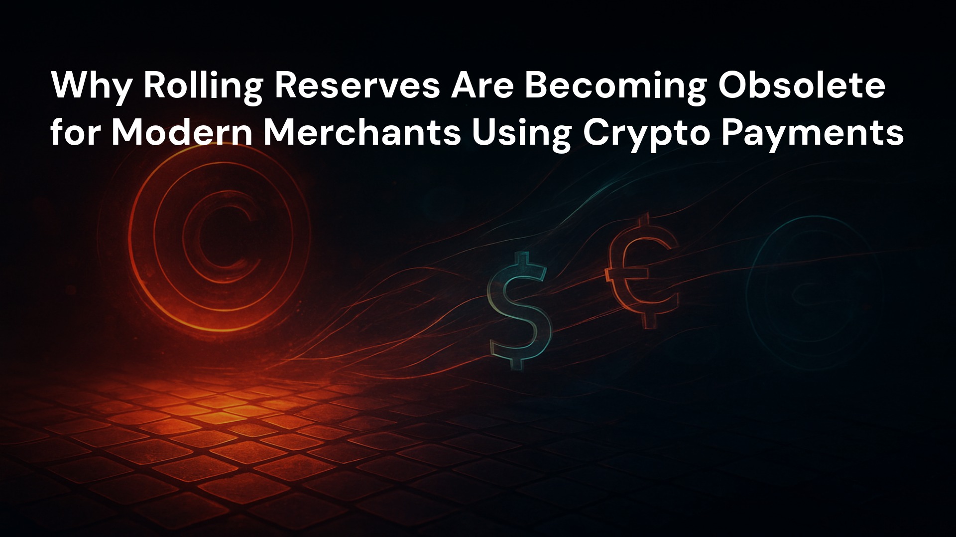 Why Rolling Reserves Are Becoming Obsolete for Modern Merchants Using Crypto Payments