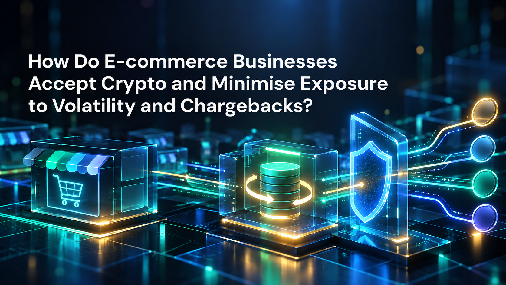 How Do E-commerce Businesses Accept Crypto and Minimise Exposure to Volatility and Chargebacks?